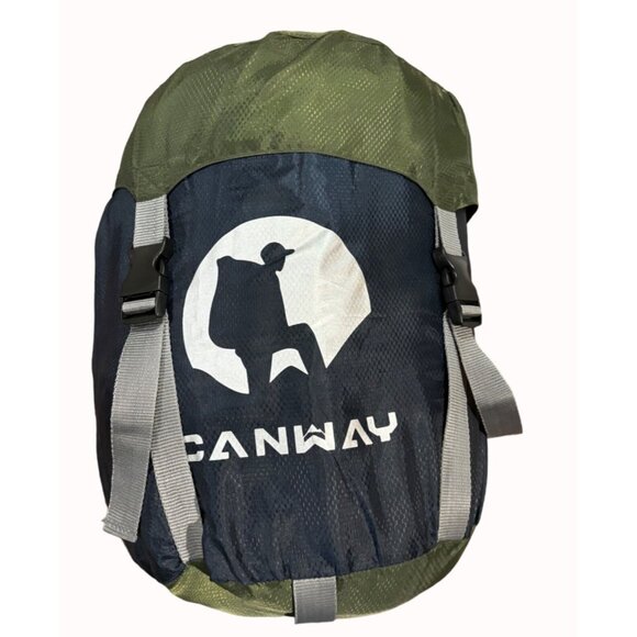 Canway Sleeping Bag For Adults & Kids Lightweight & Waterproof Camping &‎ Hiking - Picture 1 of 10